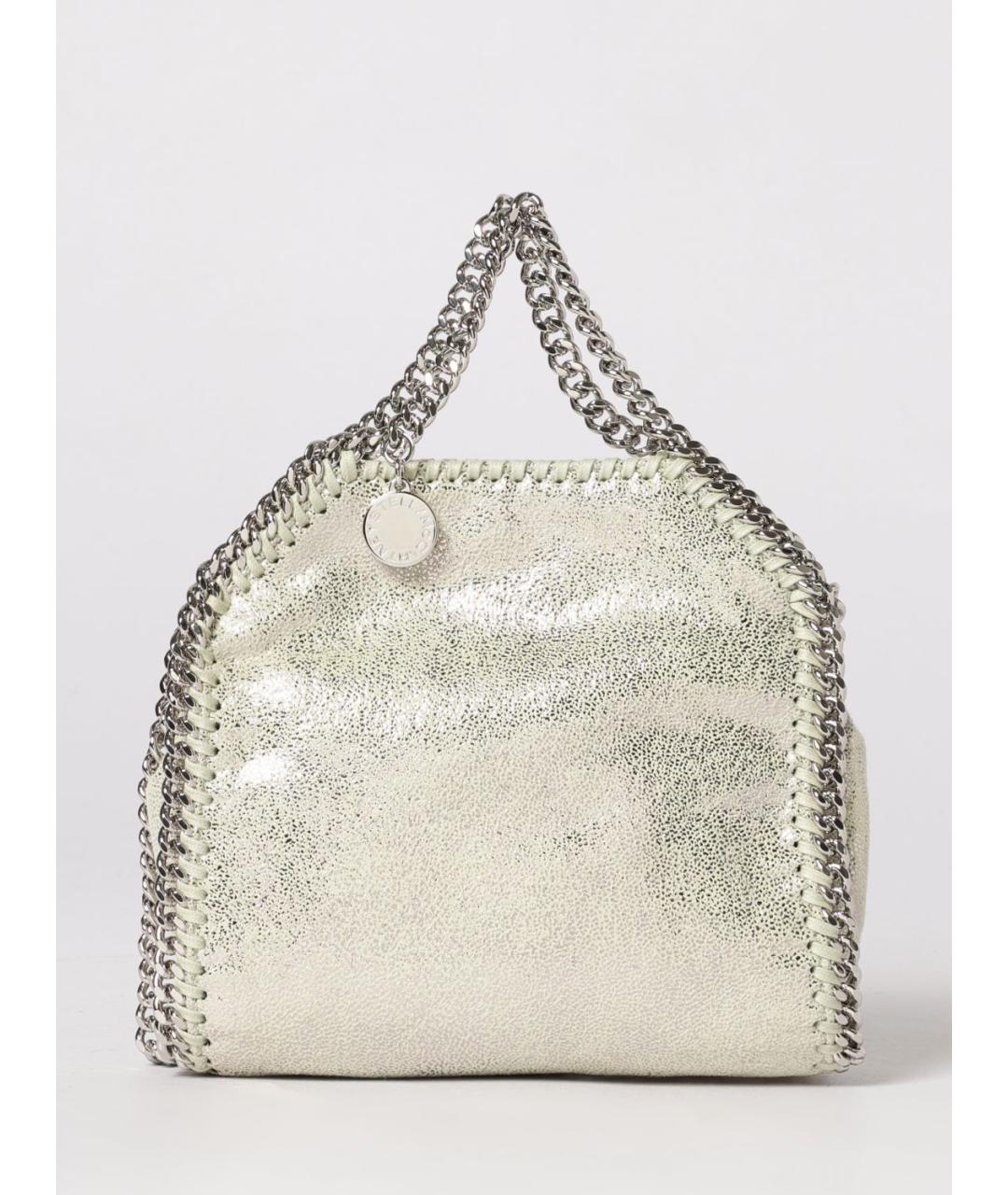 STELLA MCCARTNEY Золотая синтетическая сумка через плечо, фото 6