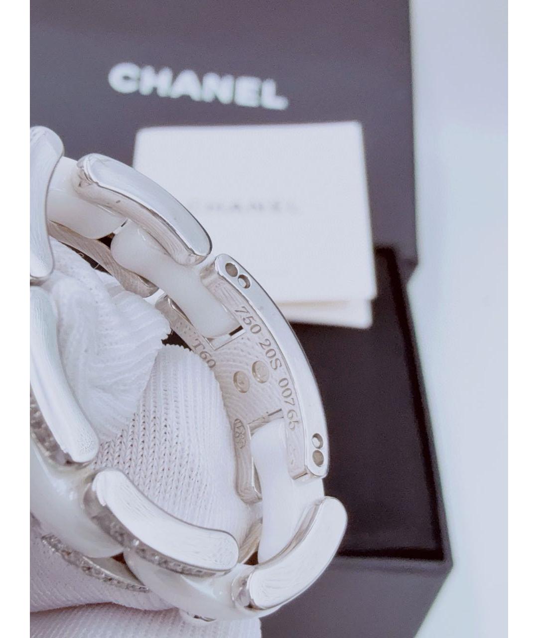 CHANEL Серебряное кольцо из белого золота, фото 7