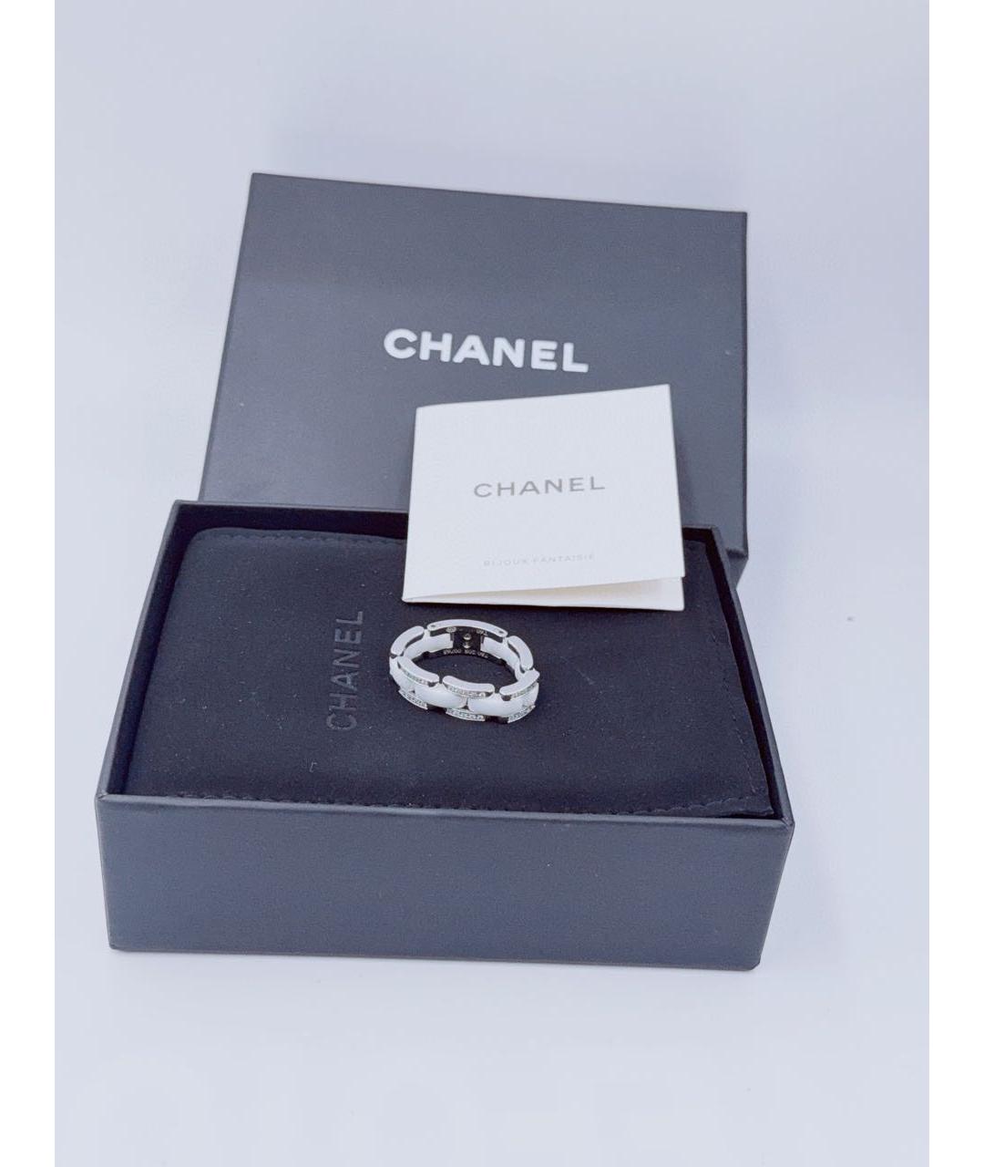 CHANEL Серебряное кольцо из белого золота, фото 9