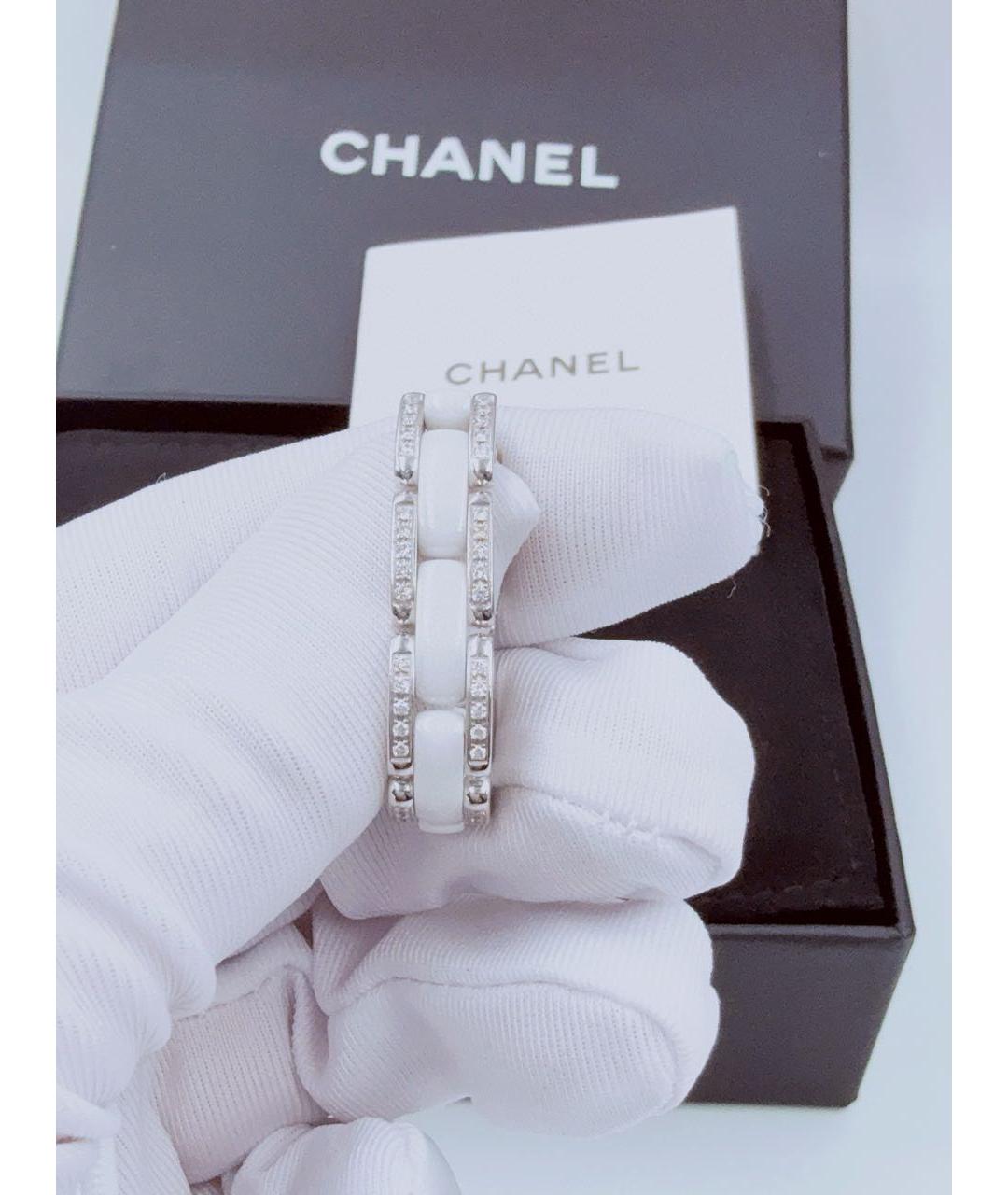 CHANEL Серебряное кольцо из белого золота, фото 2