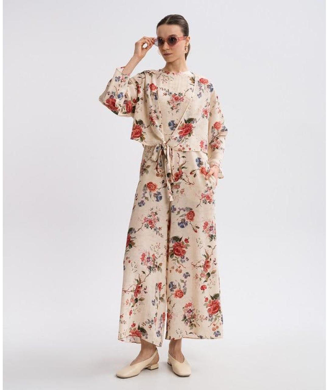 WEEKEND MAX MARA Шелковый комбинезон, фото 2