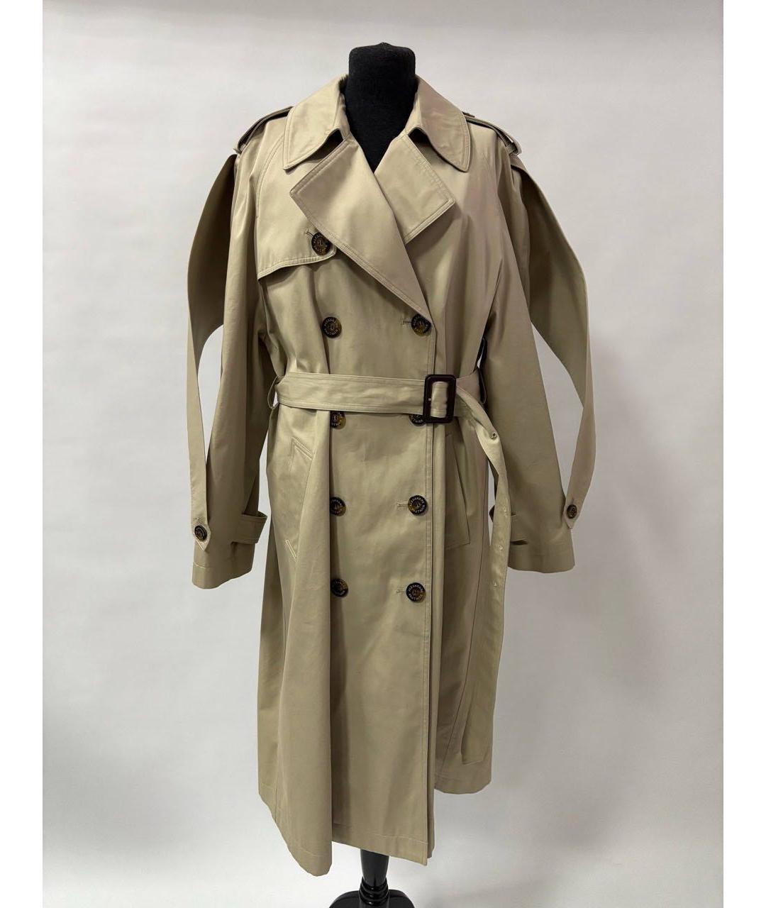 ALEXANDRE VAUTHIER Бежевый тренч/плащ, фото 6