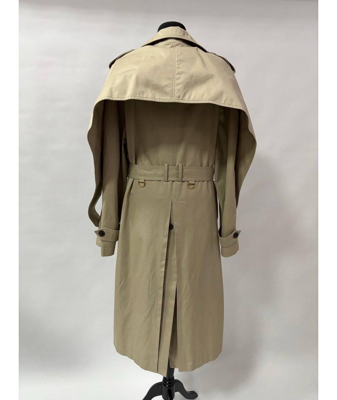 ALEXANDRE VAUTHIER Бежевый тренч/плащ, фото 2