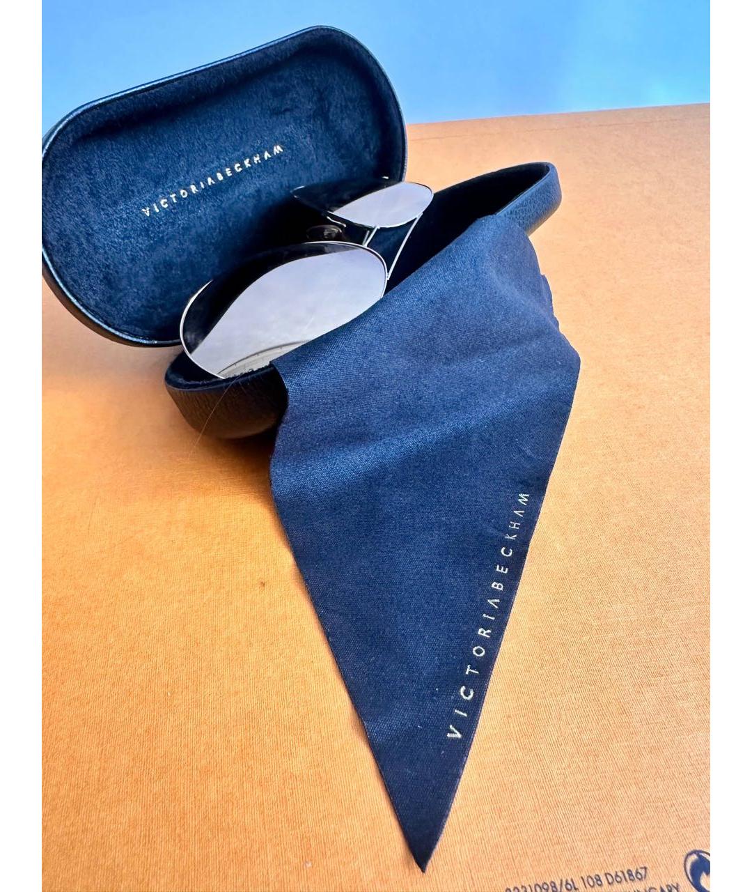 VICTORIA BECKHAM Мульти металлические солнцезащитные очки, фото 7