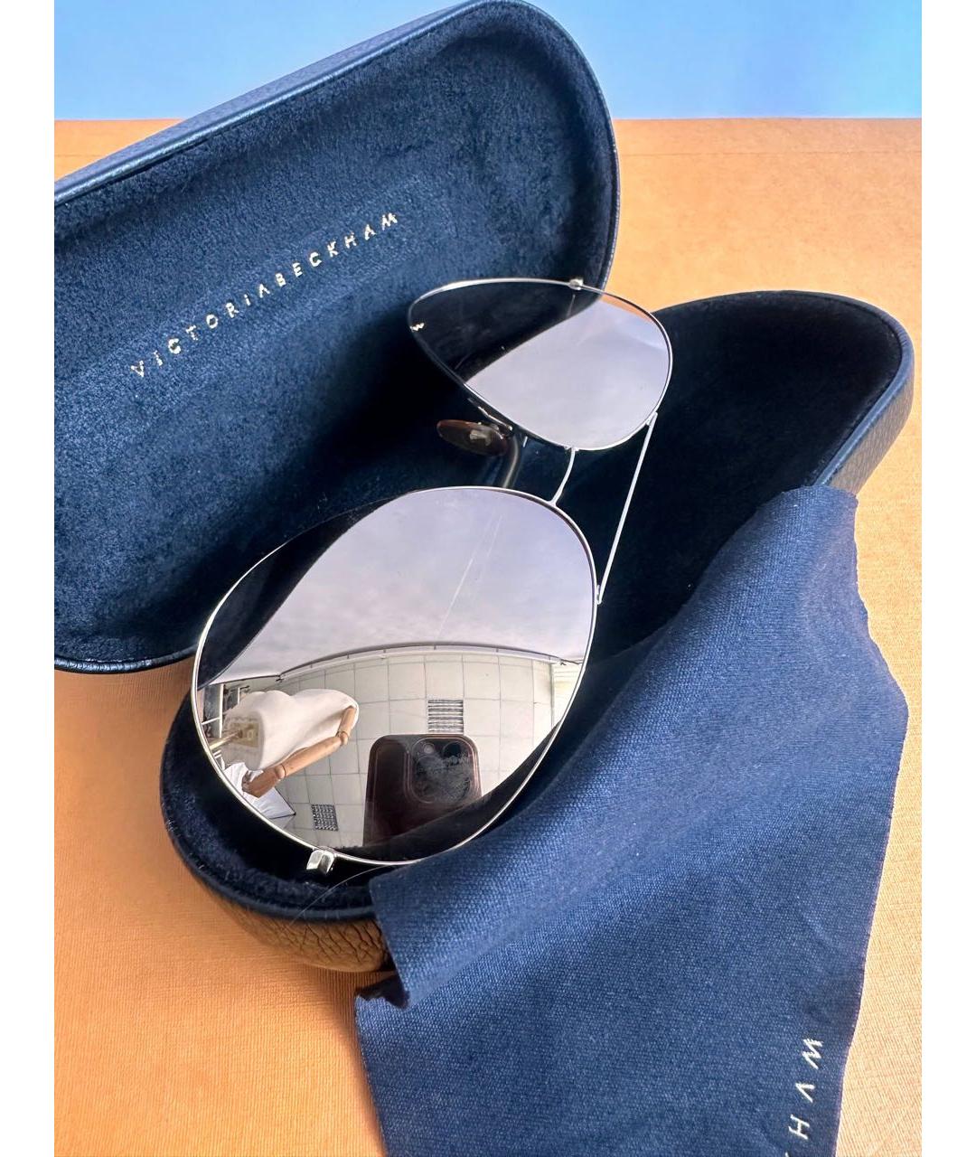 VICTORIA BECKHAM Мульти металлические солнцезащитные очки, фото 8