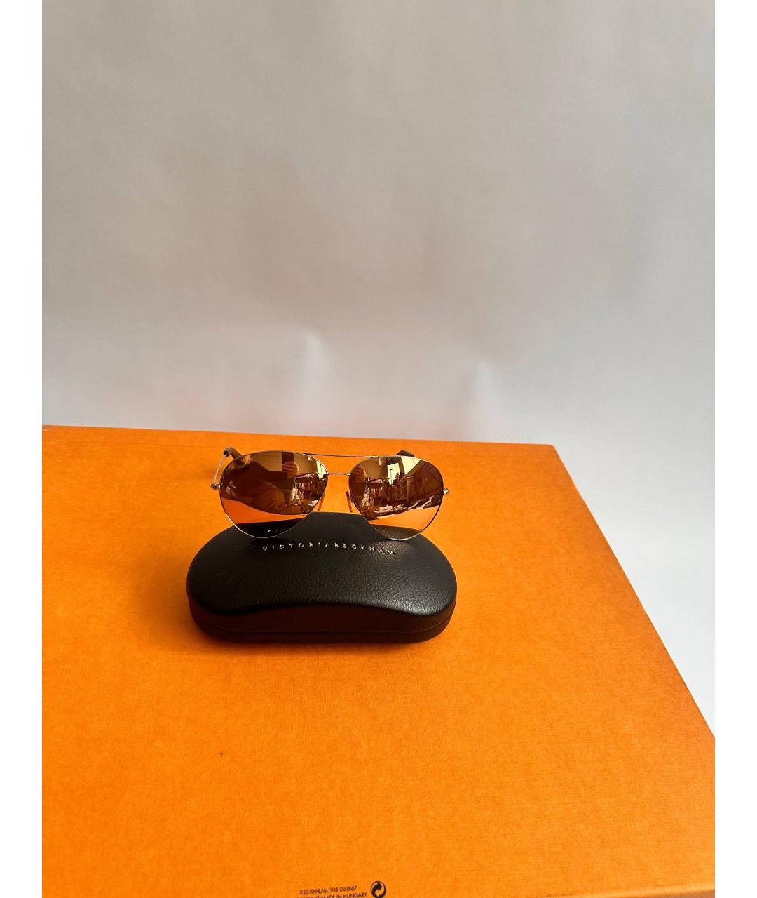 VICTORIA BECKHAM Мульти металлические солнцезащитные очки, фото 2