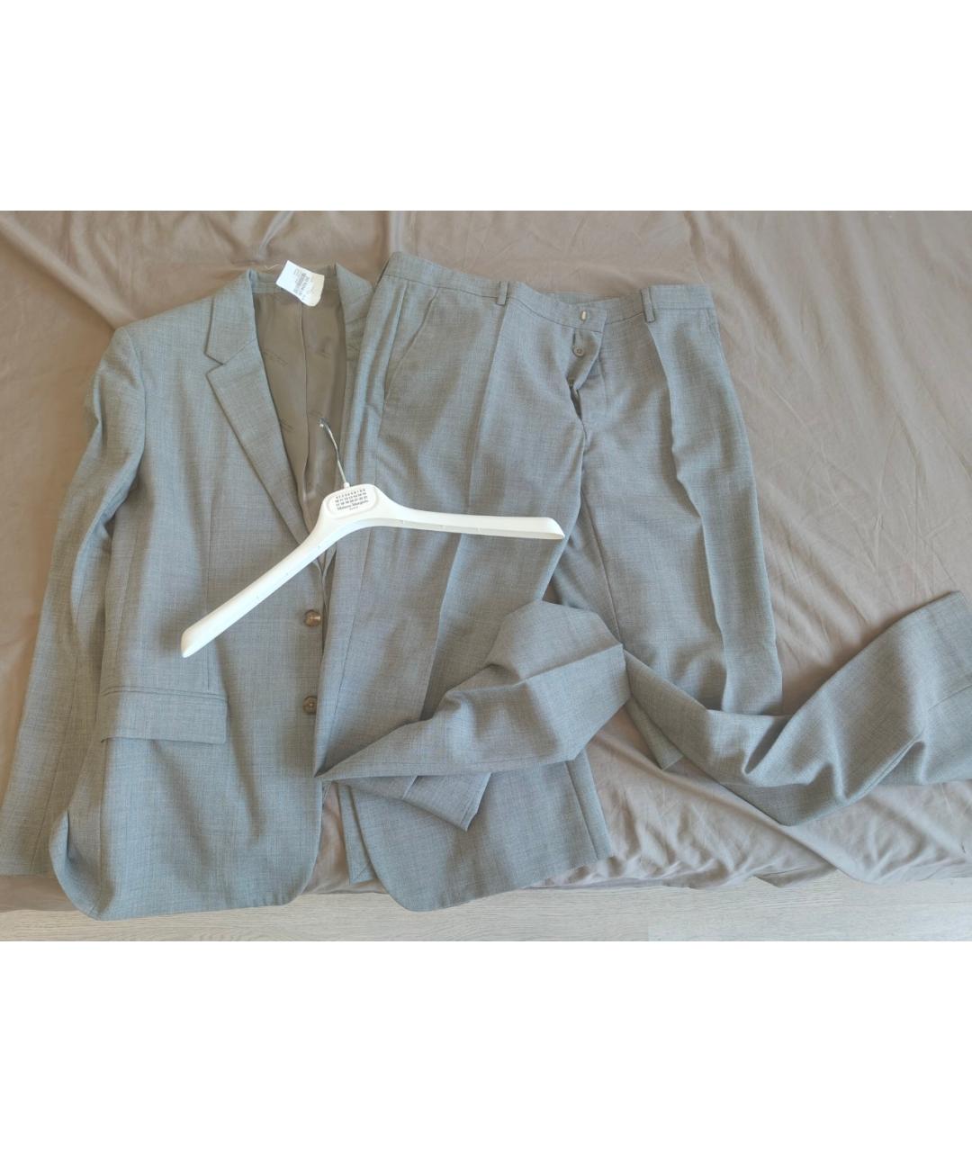 MAISON MARGIELA Серый классический костюм, фото 3