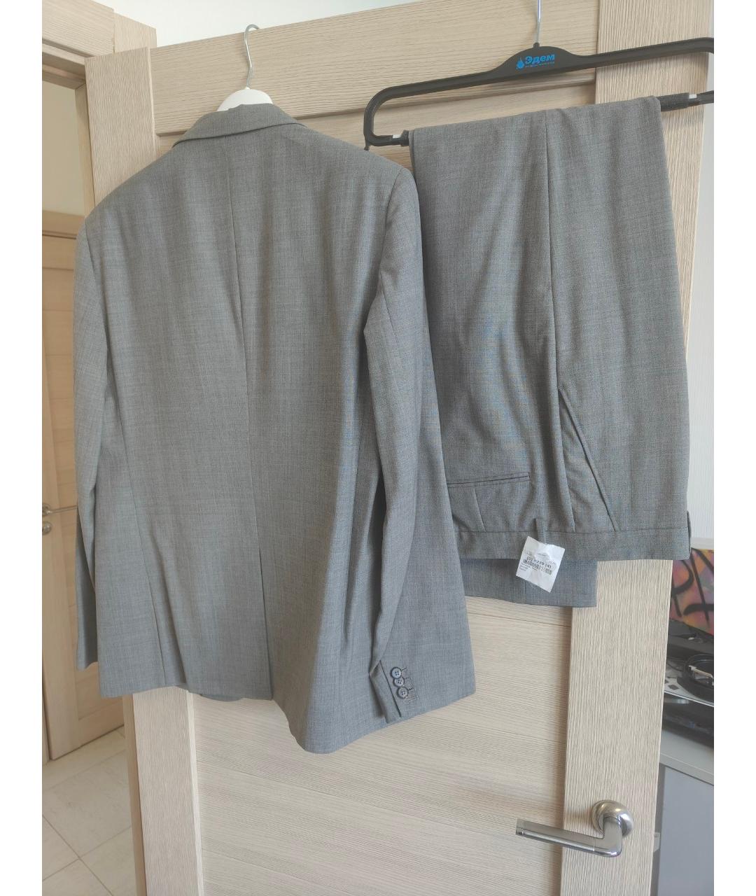 MAISON MARGIELA Серый классический костюм, фото 2