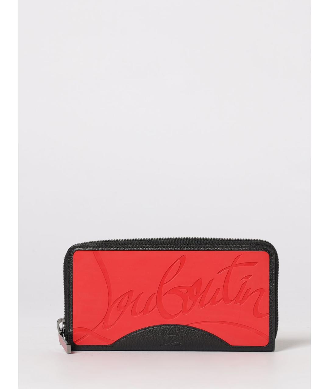 CHRISTIAN LOUBOUTIN Мульти кожаный кошелек, фото 4