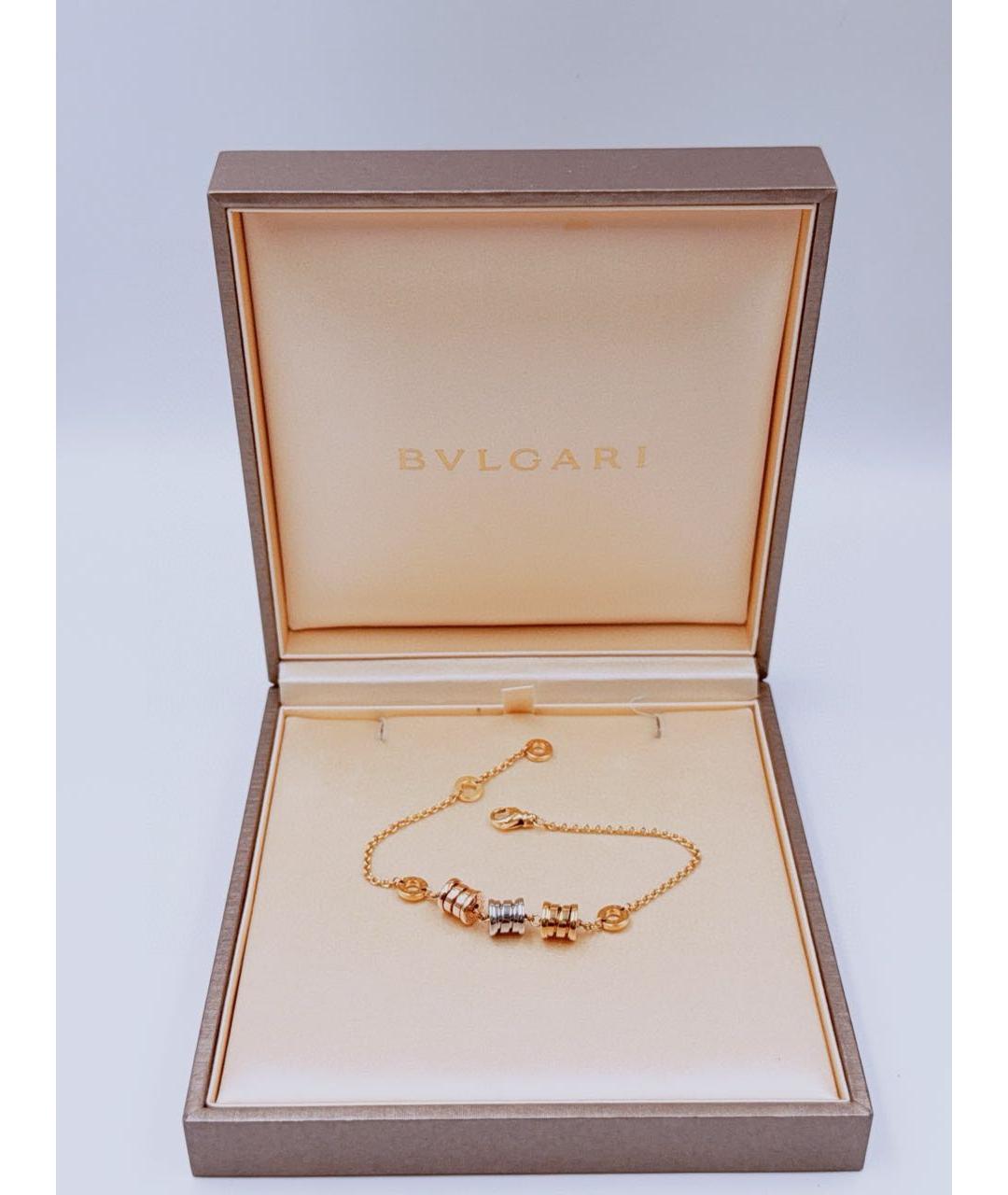 BVLGARI Золотой браслет из желтого золота, фото 3
