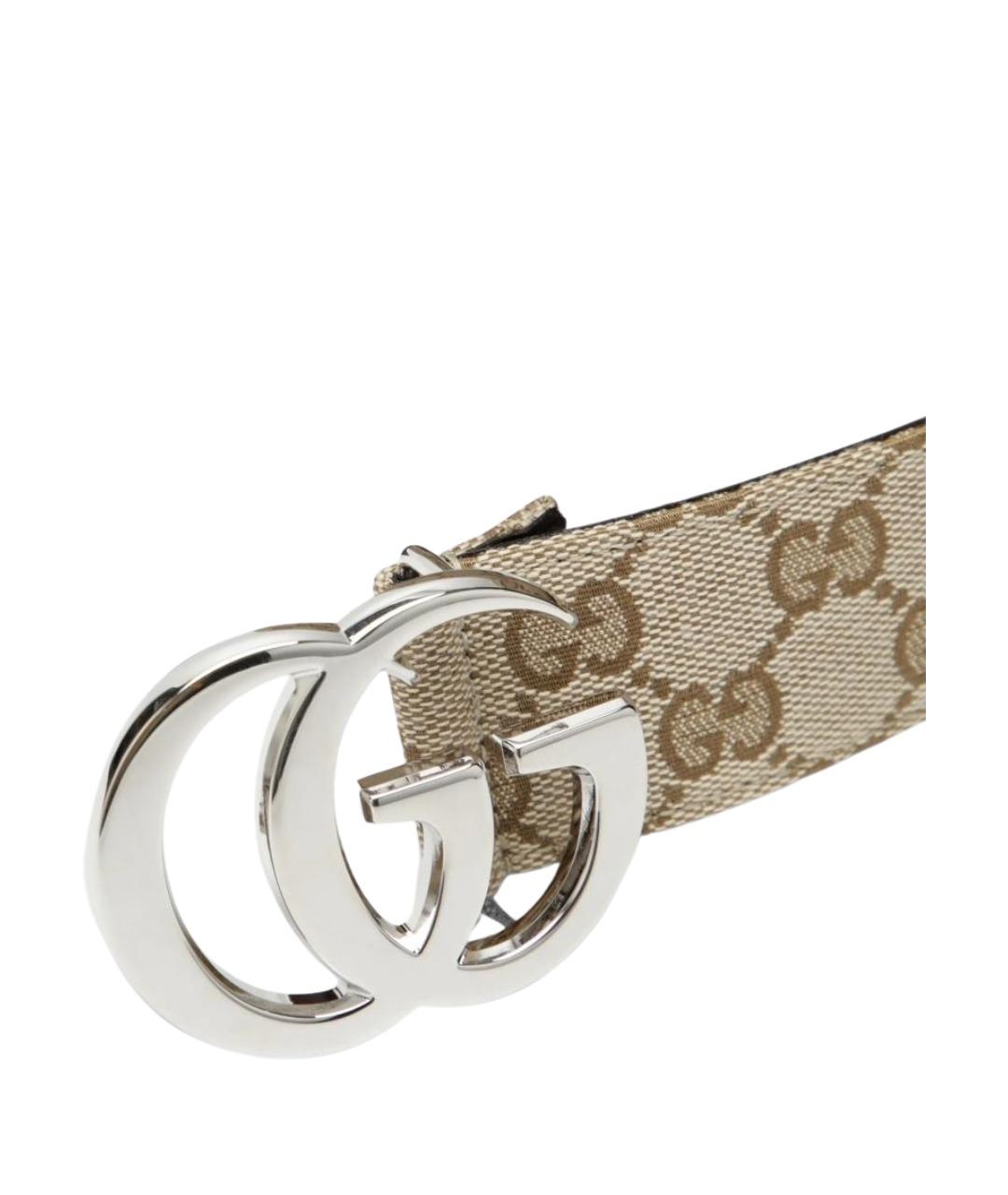 GUCCI Бежевый ремень, фото 2