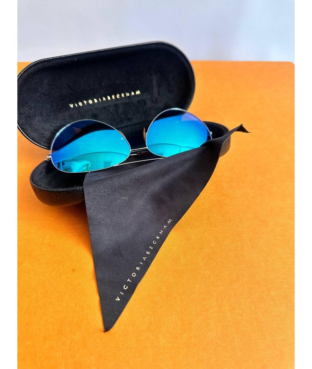 VICTORIA BECKHAM Мульти металлические солнцезащитные очки, фото 3