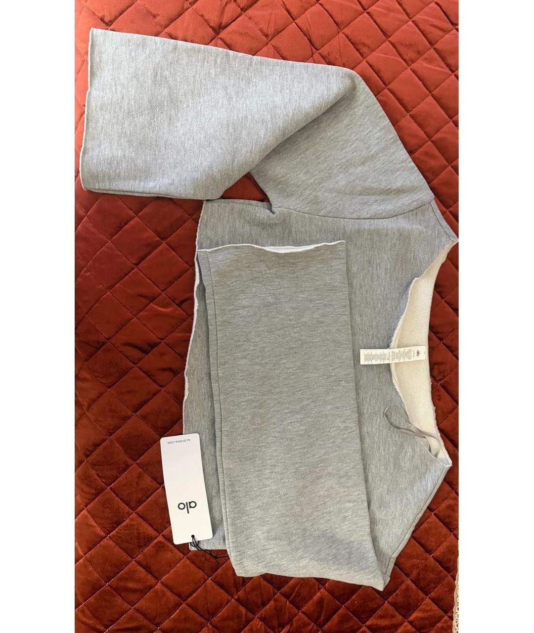 ALO YOGA Серый джемпер / свитер, фото 2