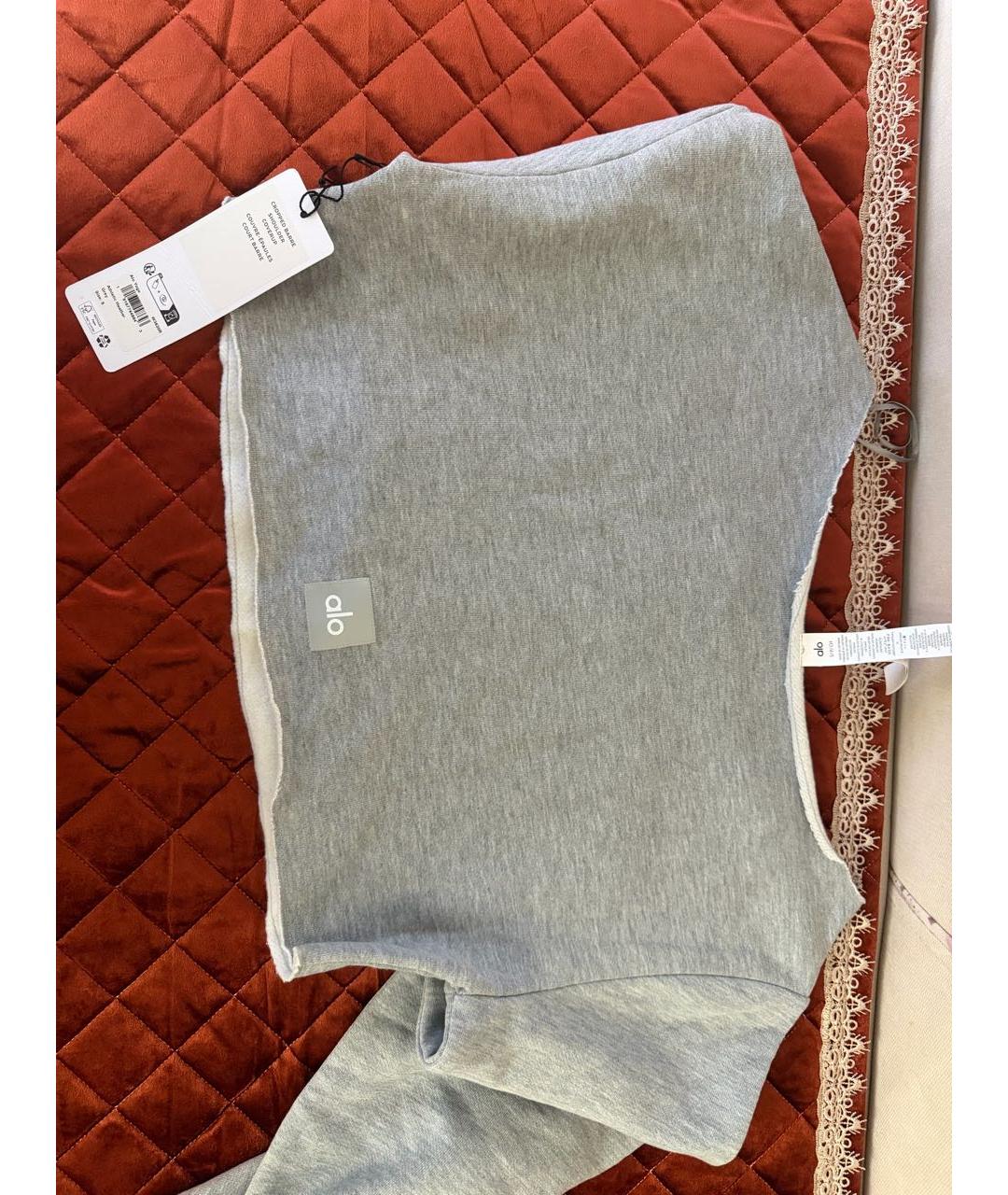 ALO YOGA Серый джемпер / свитер, фото 3