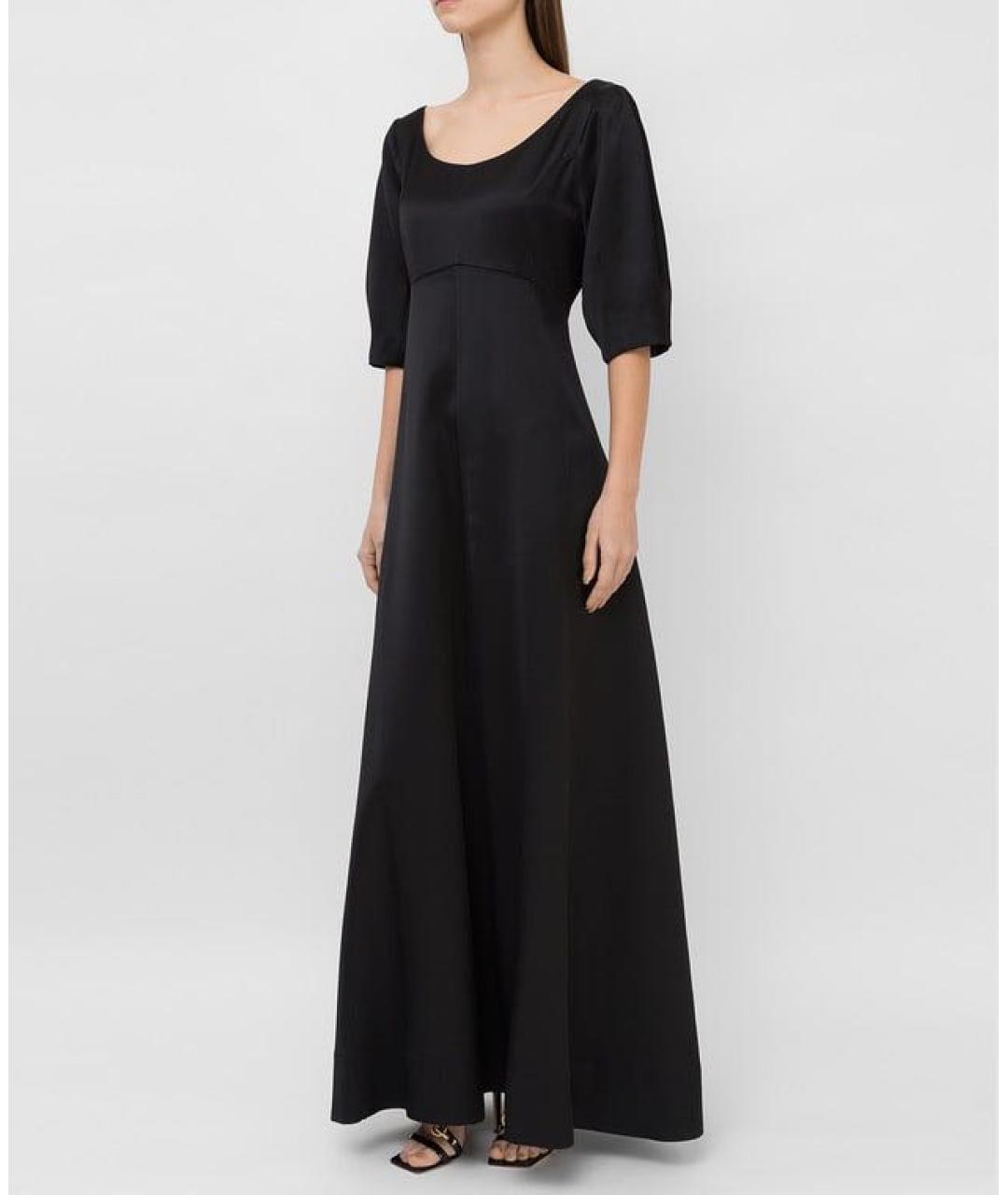 TOTEME Черное вечернее платье, фото 3