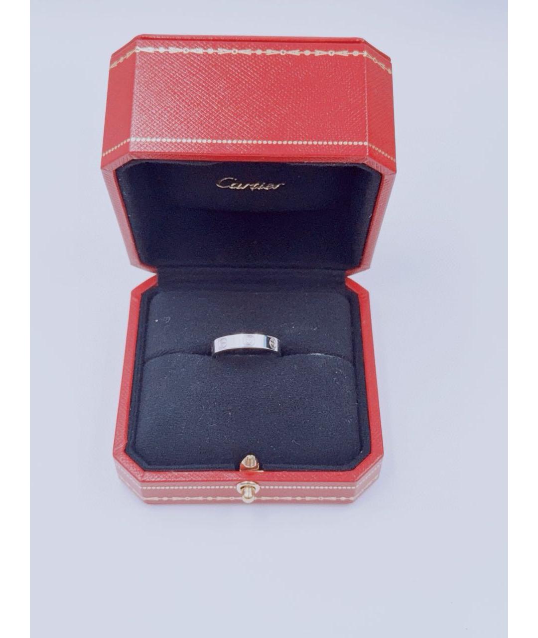 CARTIER Серебряное кольцо из белого золота, фото 7