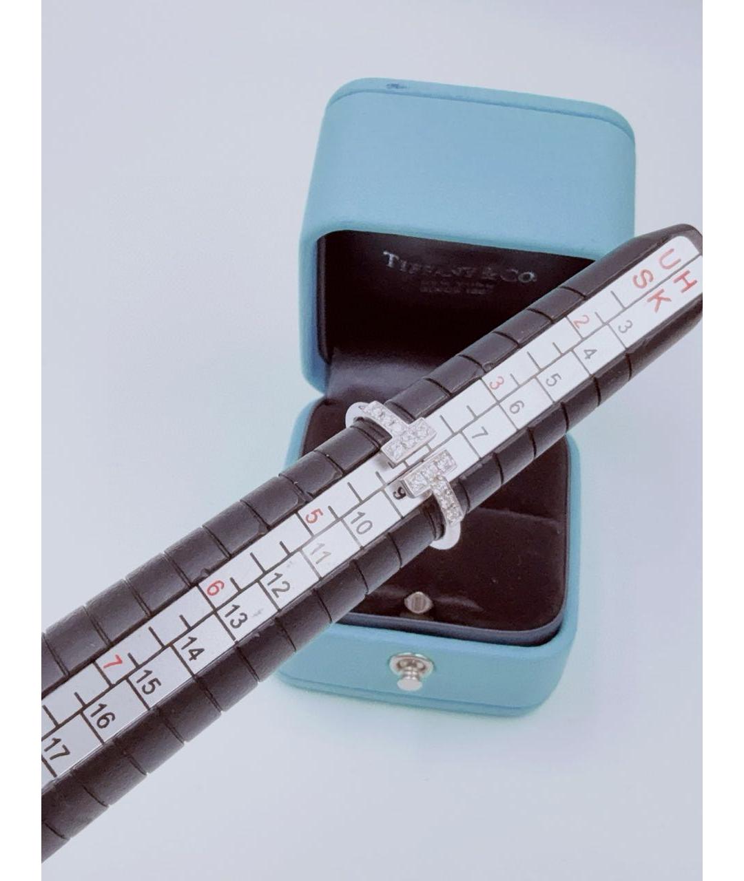 TIFFANY&CO Серебряное кольцо из белого золота, фото 7