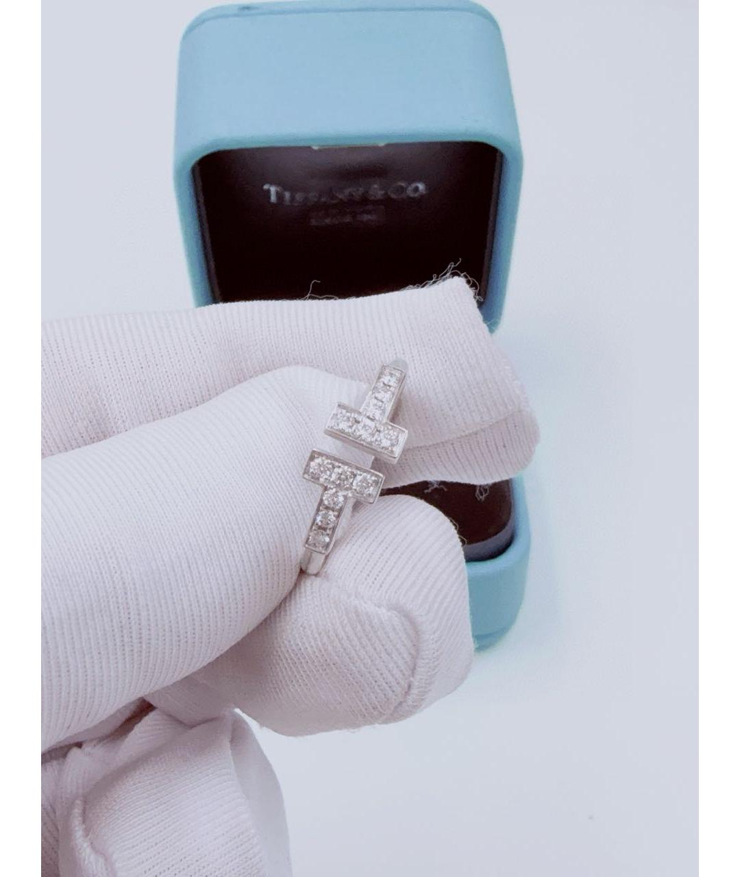 TIFFANY&CO Серебряное кольцо из белого золота, фото 3
