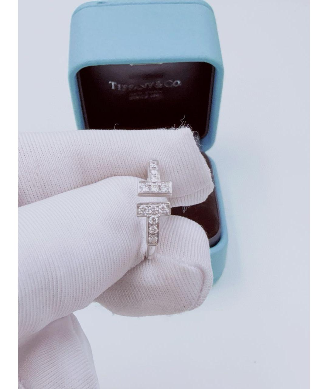TIFFANY&CO Серебряное кольцо из белого золота, фото 2