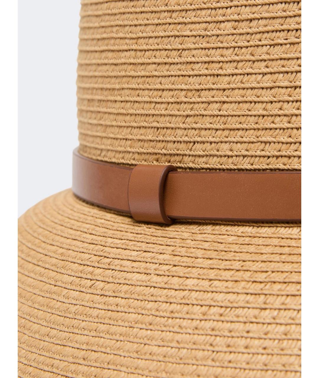 MAX MARA Бежевая шляпа, фото 3