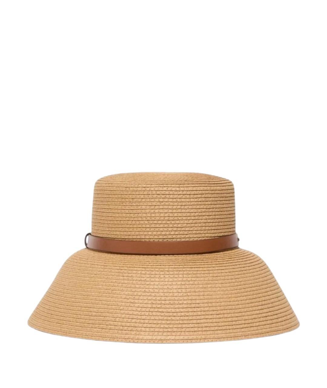 MAX MARA Бежевая шляпа, фото 1