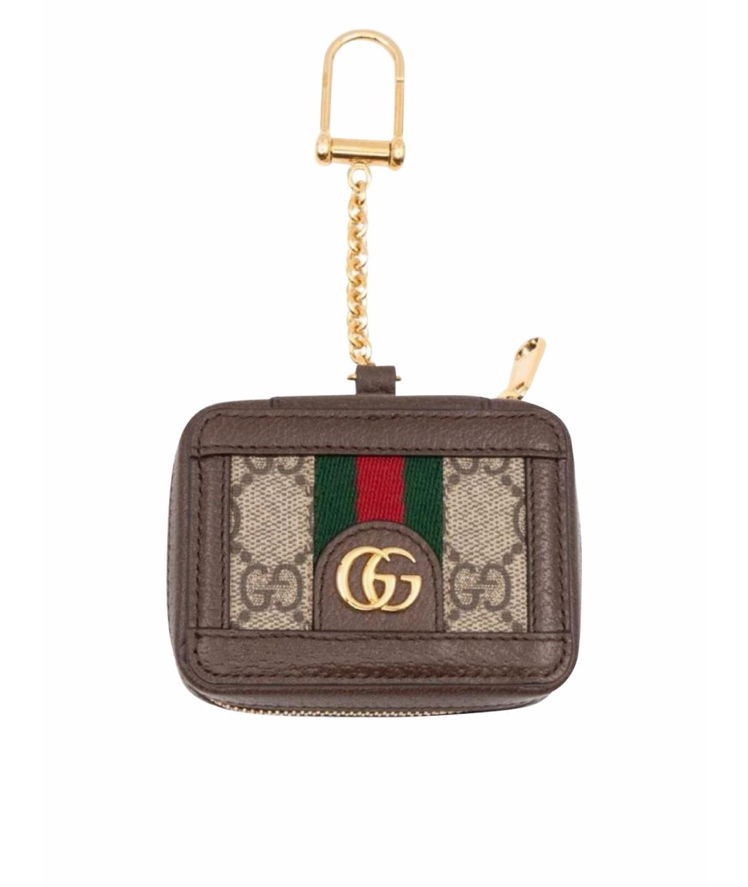 GUCCI Бежевый брелок, фото 1