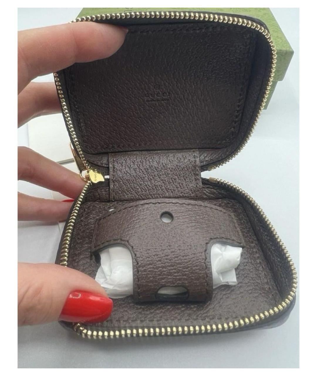 GUCCI Бежевый брелок, фото 6