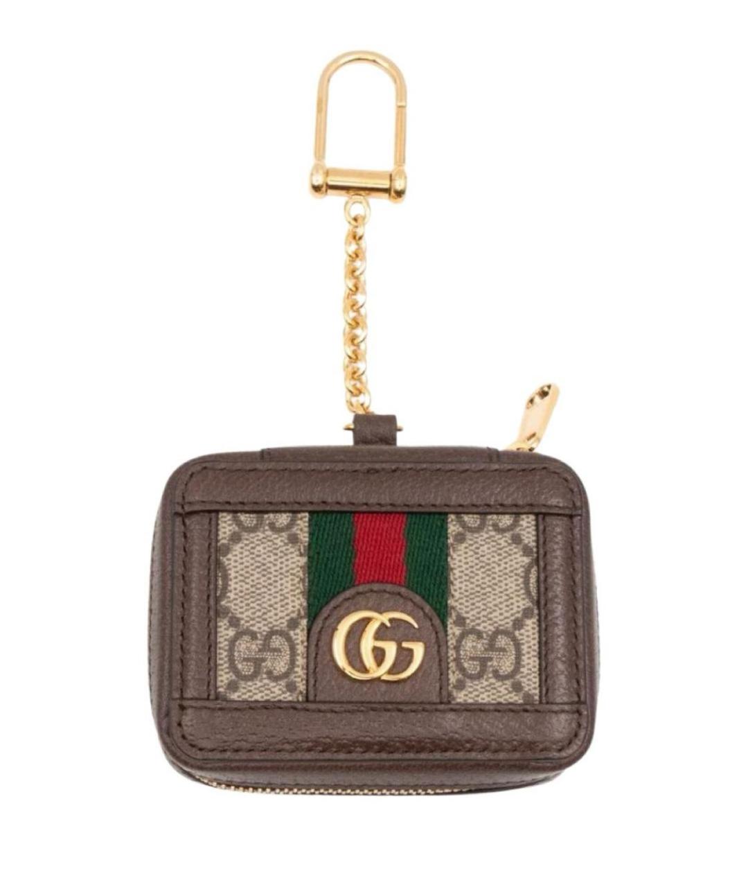 GUCCI Бежевый брелок, фото 9