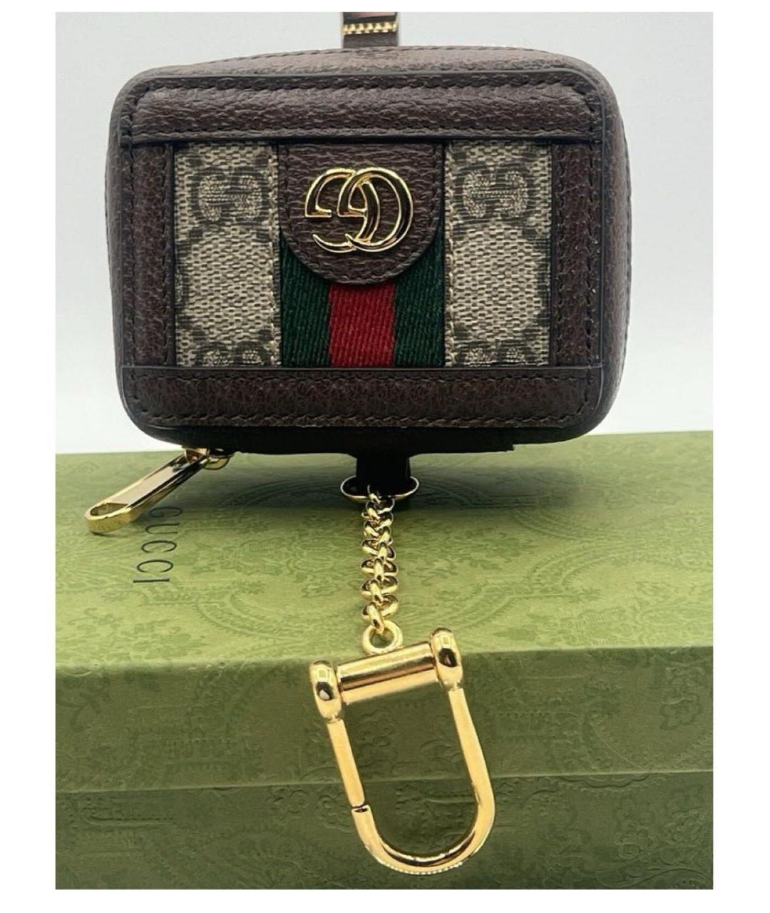 GUCCI Бежевый брелок, фото 5