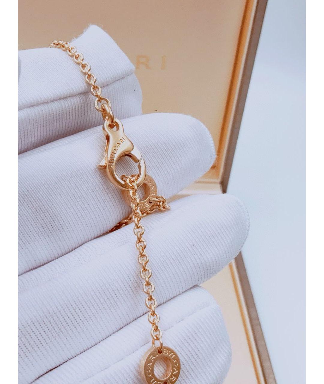 BVLGARI Золотая подвеска из розового золота, фото 5