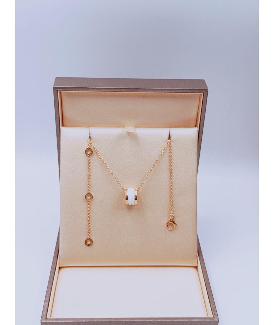 BVLGARI Золотая подвеска из розового золота, фото 8