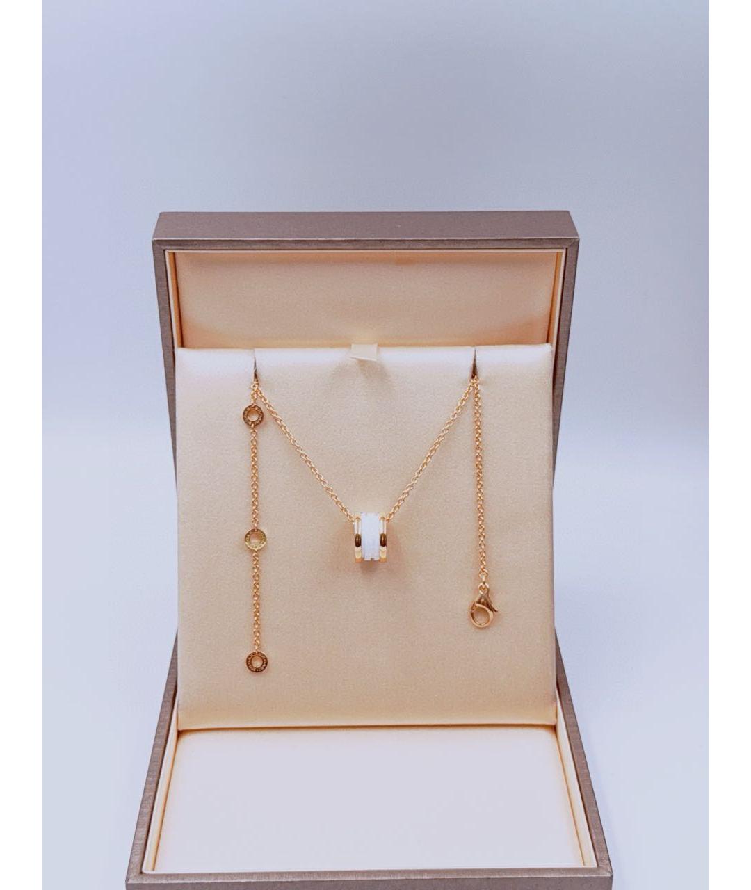 BVLGARI Золотая подвеска из розового золота, фото 2