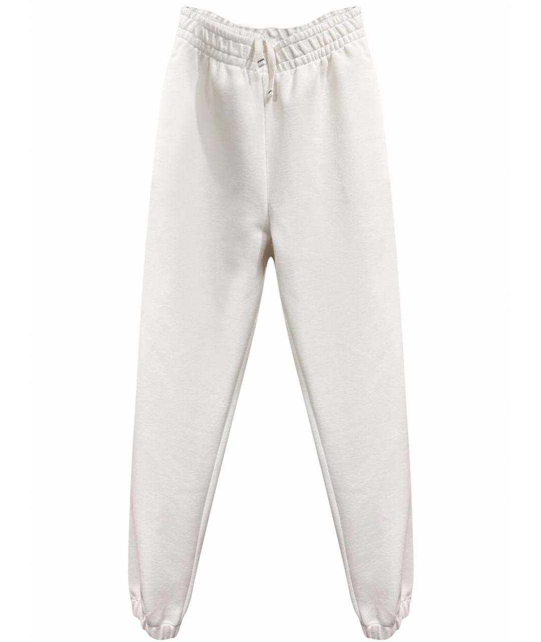 LACOSTE Белые хлопковые спортивные брюки и шорты, фото 1