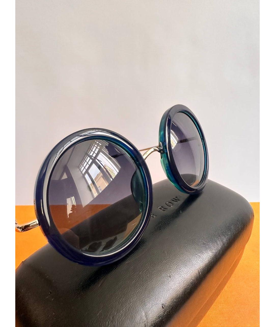 THE ROW Мульти пластиковые солнцезащитные очки, фото 8