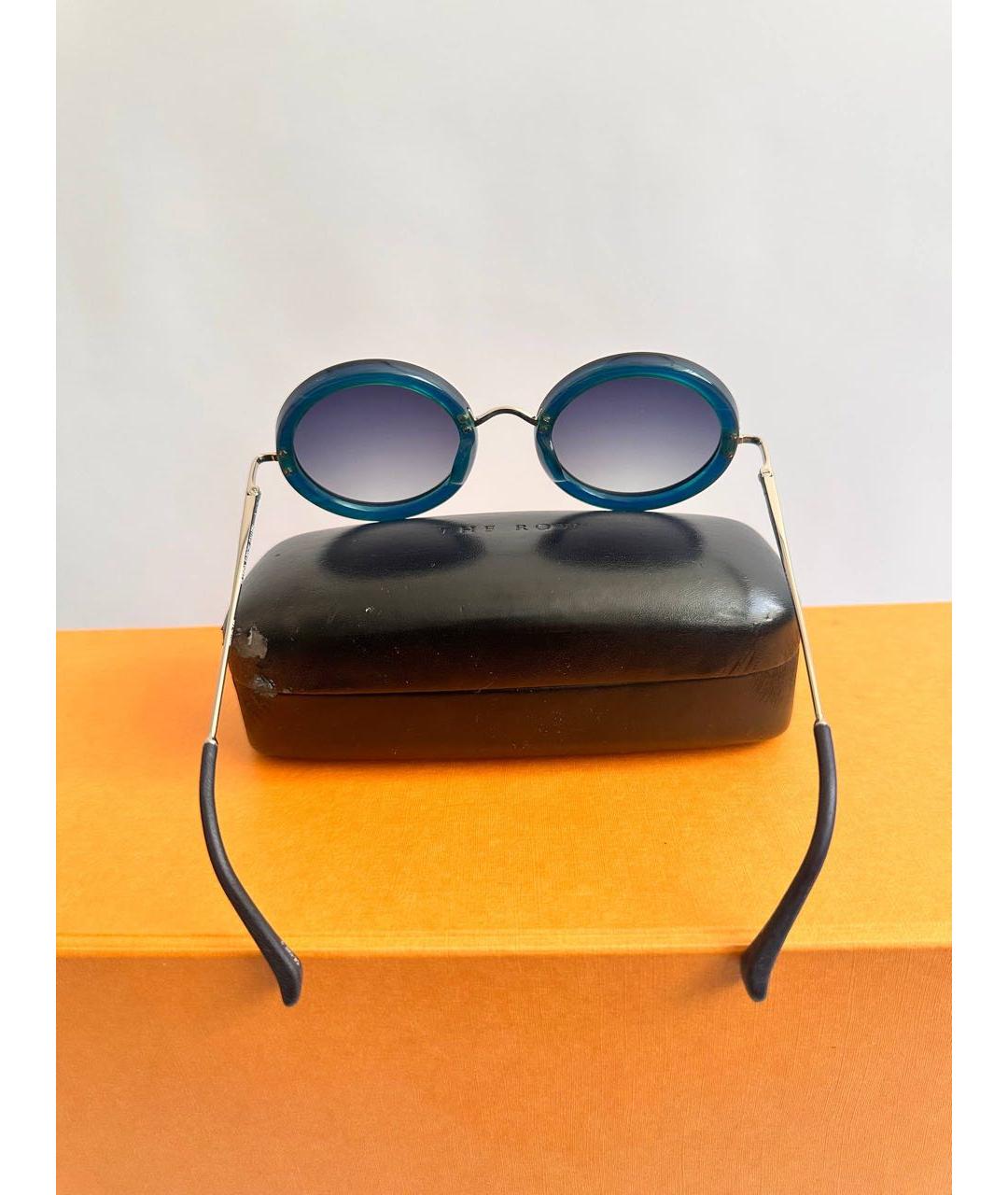 THE ROW Мульти пластиковые солнцезащитные очки, фото 7