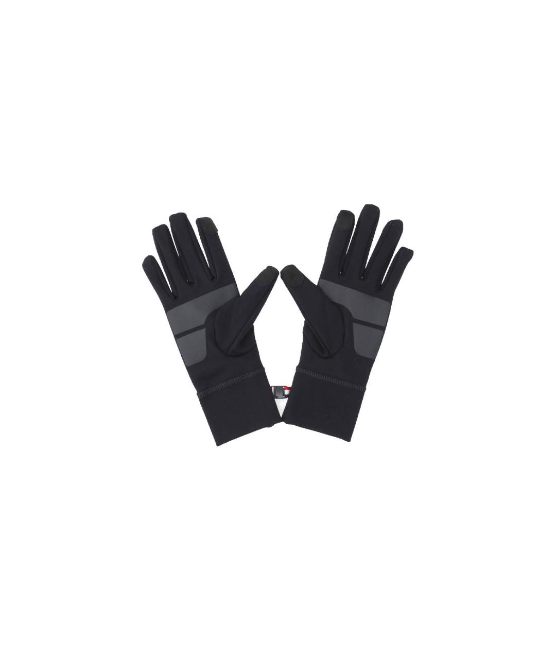 MONCLER GRENOBLE Черные перчатки, фото 2