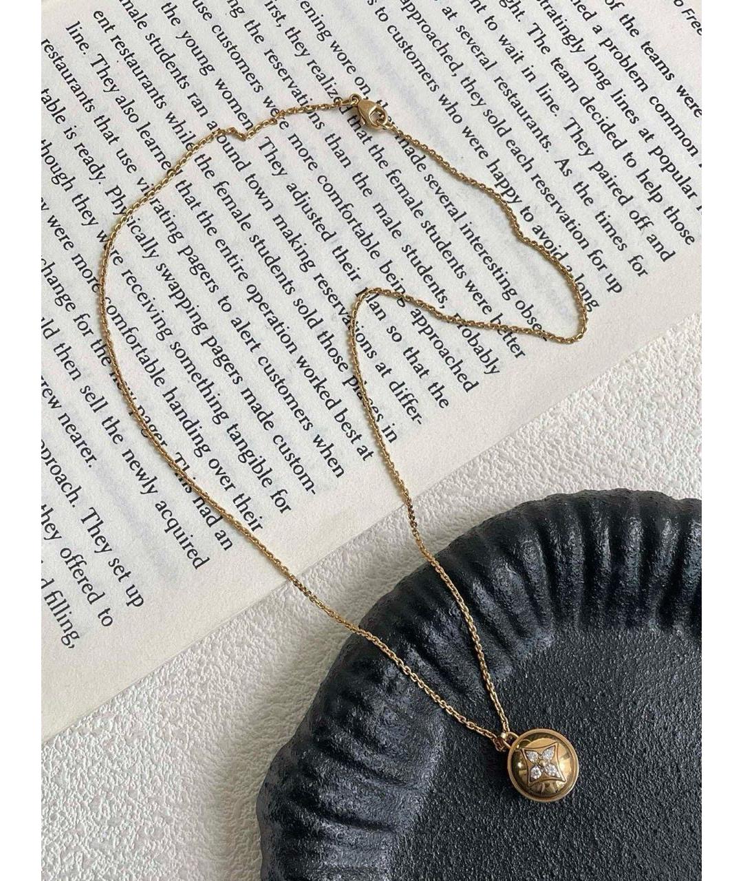 LOUIS VUITTON Золотая подвеска из розового золота, фото 6