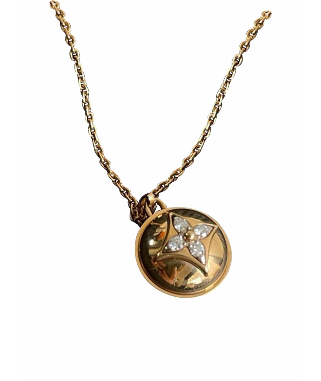 LOUIS VUITTON Золотая подвеска из розового золота, фото 1