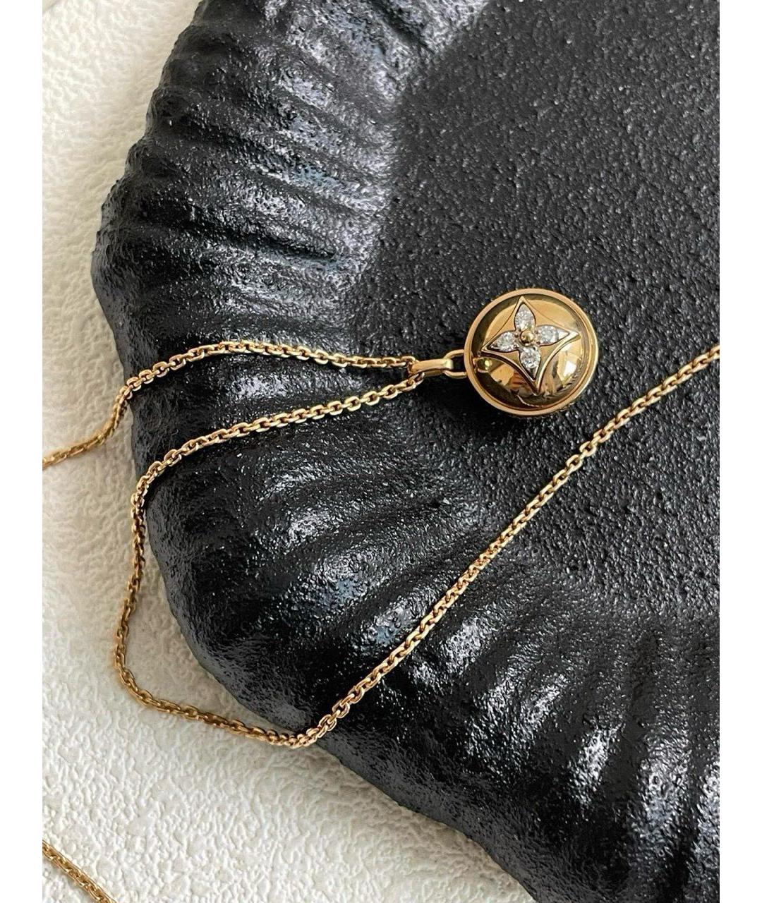 LOUIS VUITTON Золотая подвеска из розового золота, фото 3