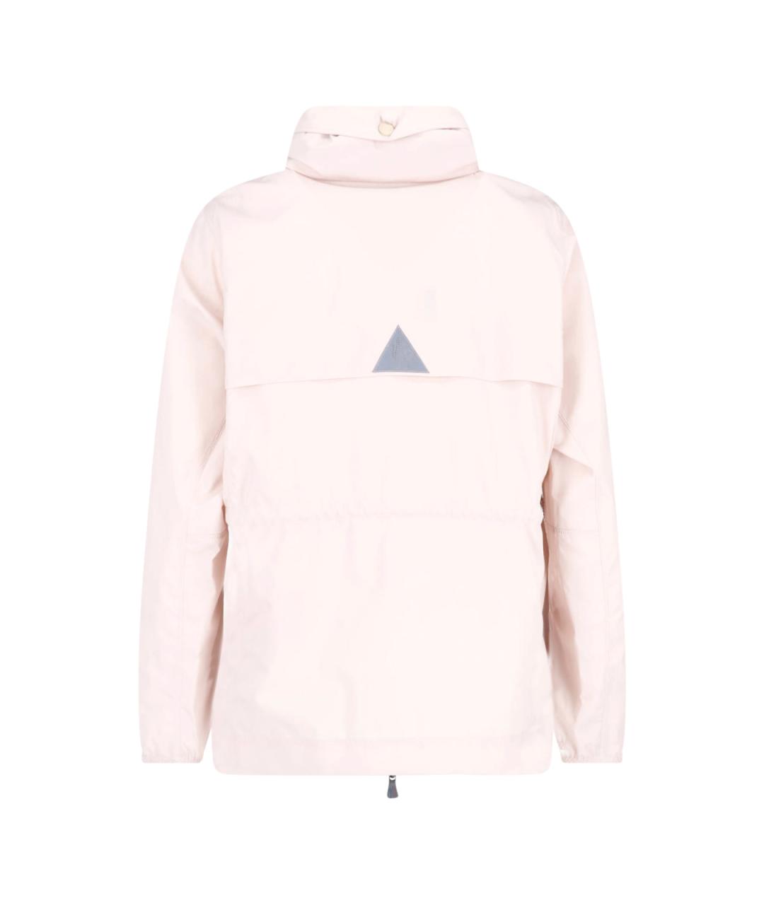 MONCLER GRENOBLE Розовая полиэстеровая куртка, фото 2