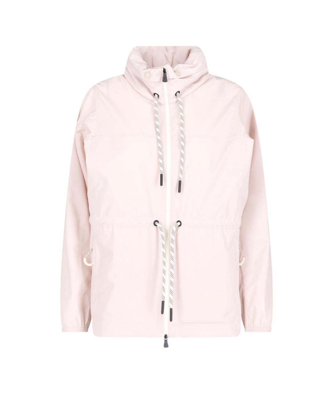 MONCLER GRENOBLE Розовая полиэстеровая куртка, фото 1