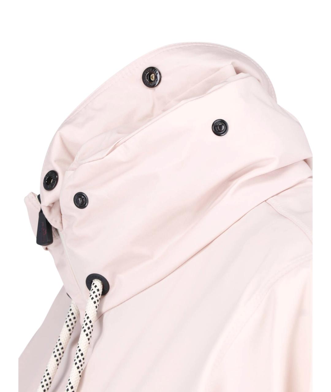 MONCLER GRENOBLE Розовая полиэстеровая куртка, фото 5