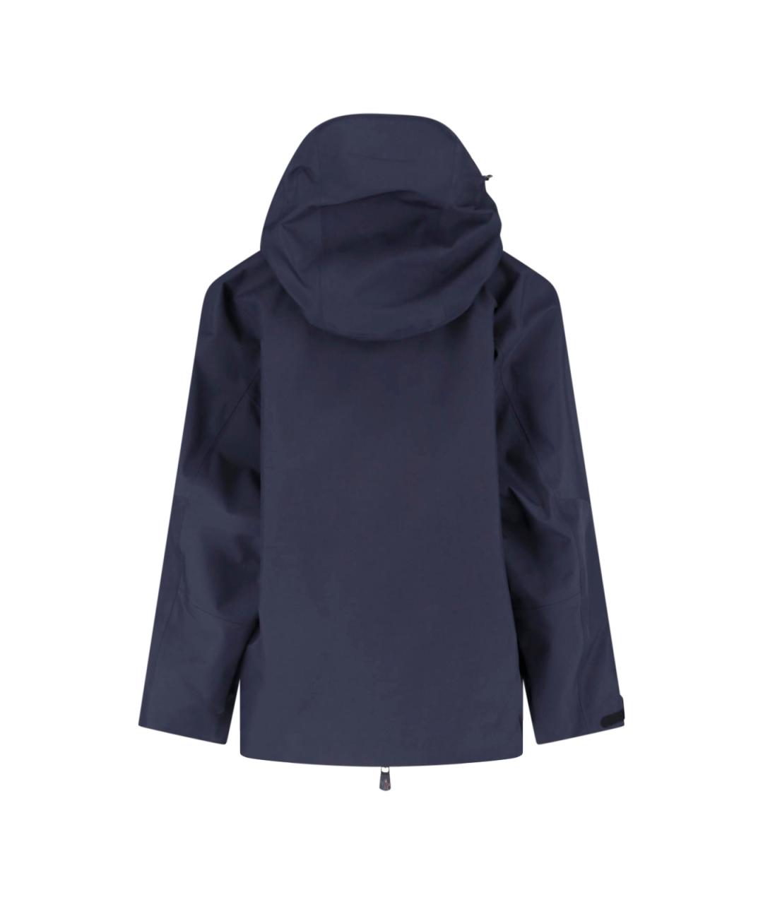 MONCLER GRENOBLE Синяя полиамидовая куртка, фото 2