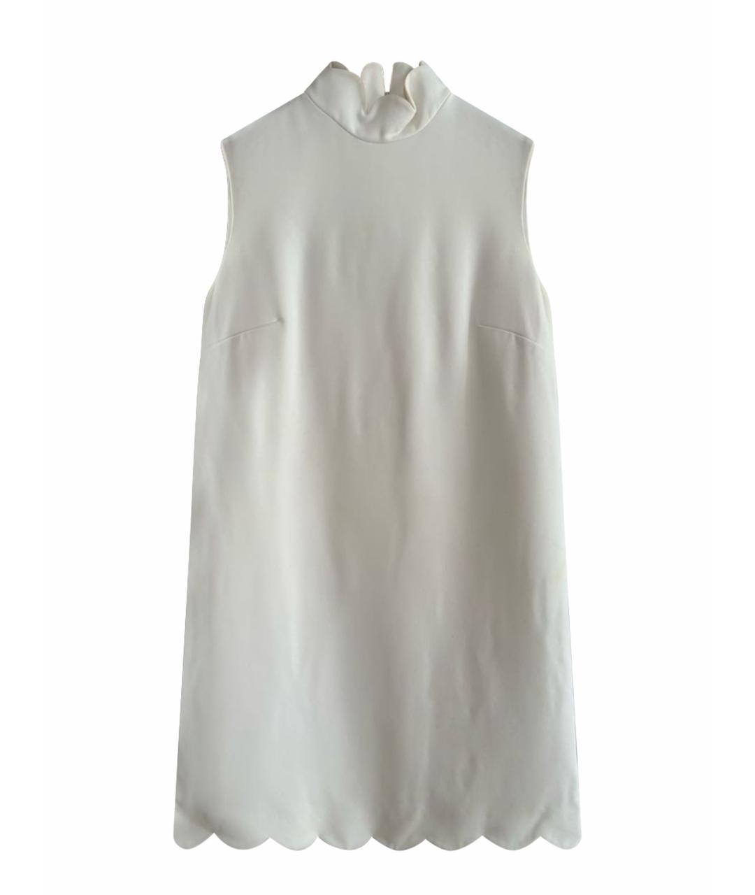 MIU MIU Белое полиэстеровое коктейльное платье, фото 1