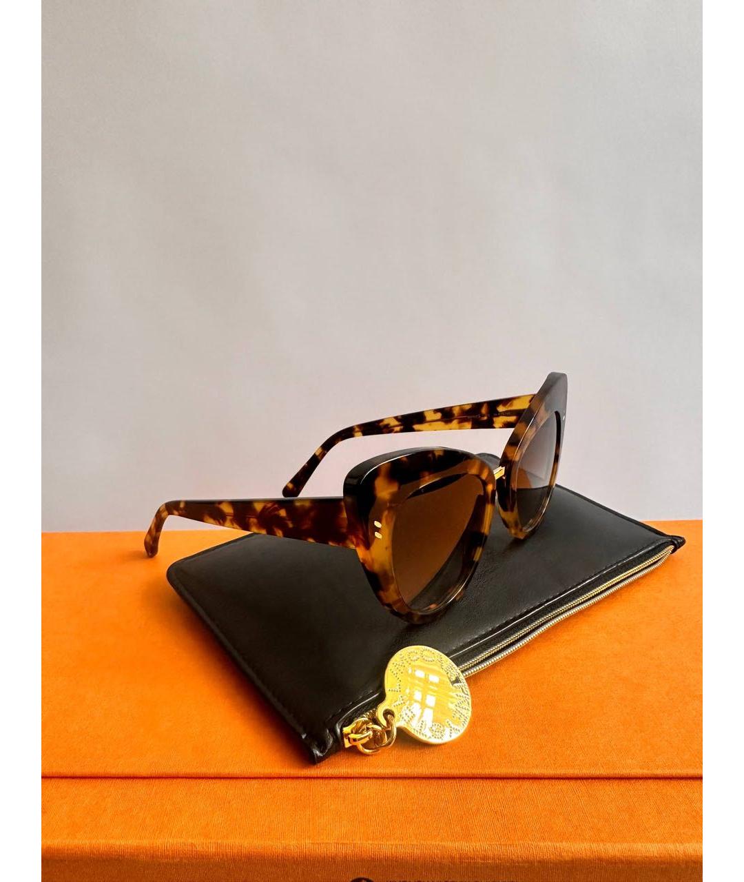 STELLA MCCARTNEY Мульти пластиковые солнцезащитные очки, фото 2