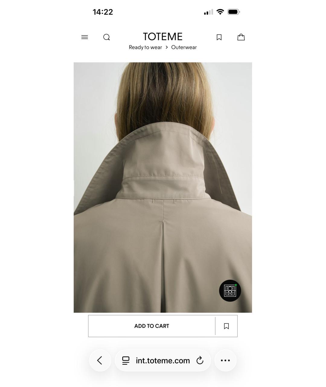 TOTEME Бежевый тренч/плащ, фото 2