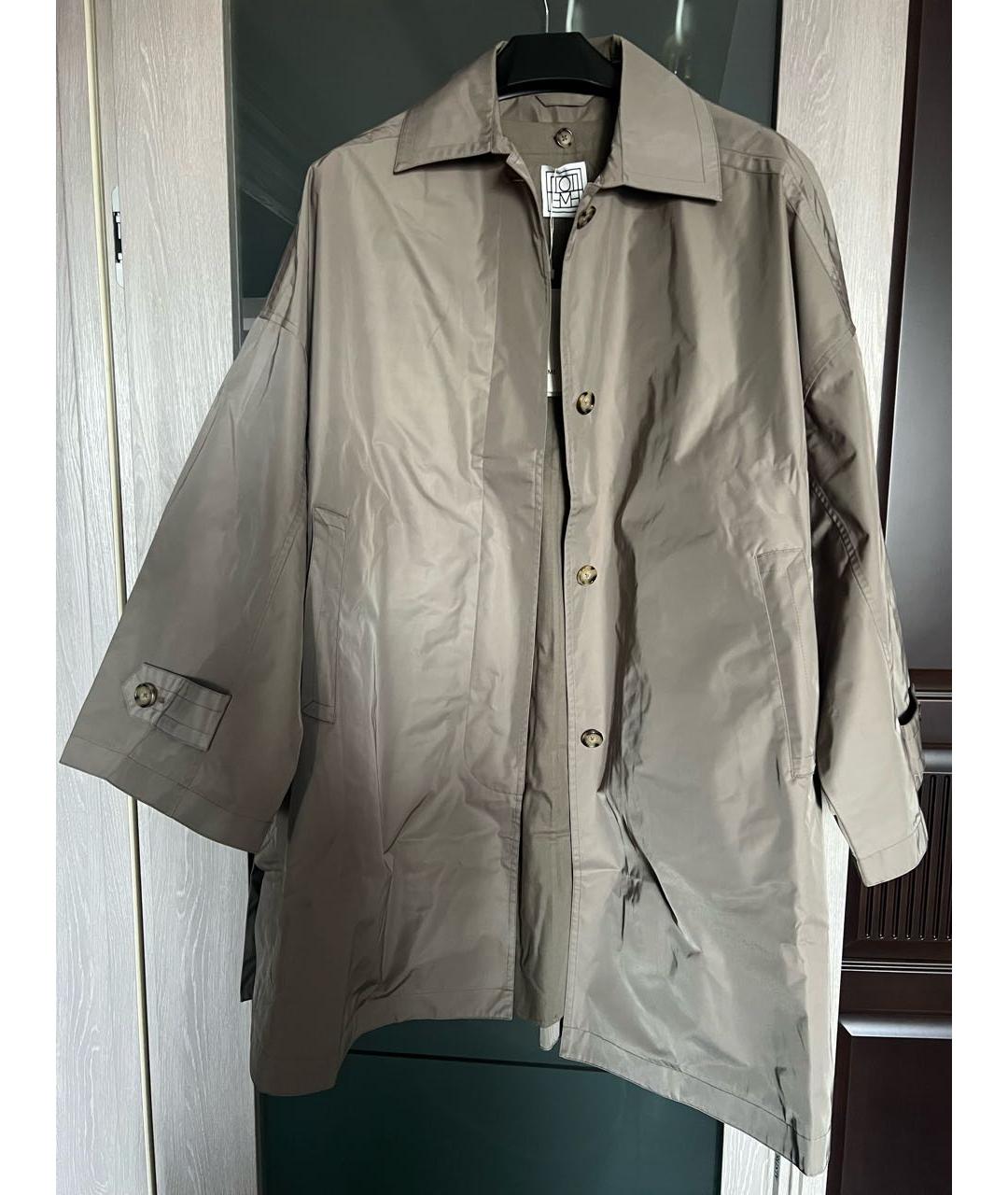 TOTEME Бежевый тренч/плащ, фото 6