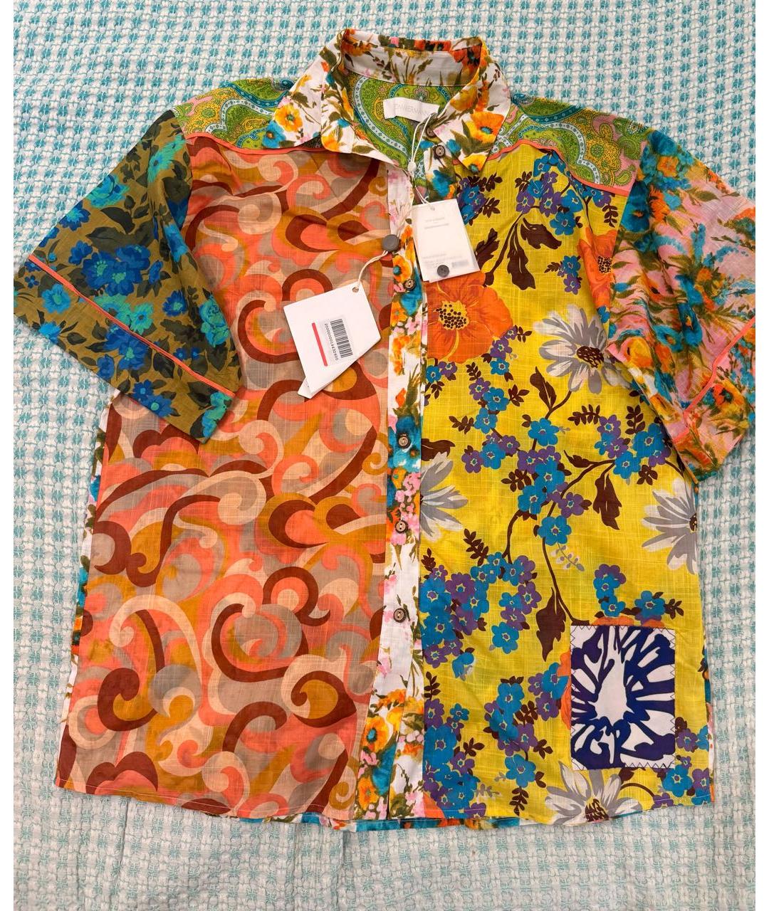 ZIMMERMANN Мульти хлопковая блузы, фото 2