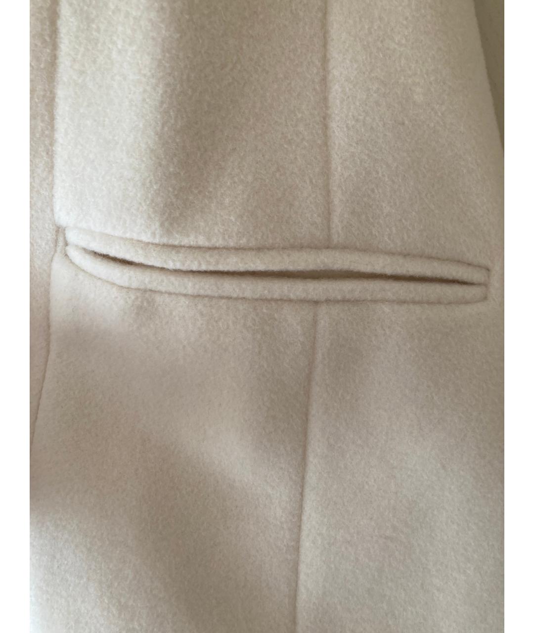 MAX&CO Белое шерстяное пальто, фото 5