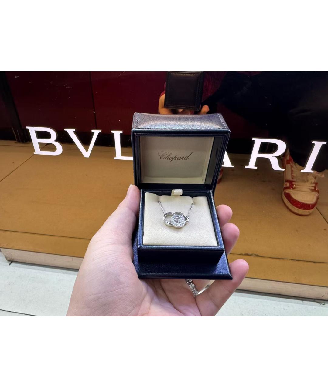 CHOPARD Серебряная подвеска из белого золота, фото 5